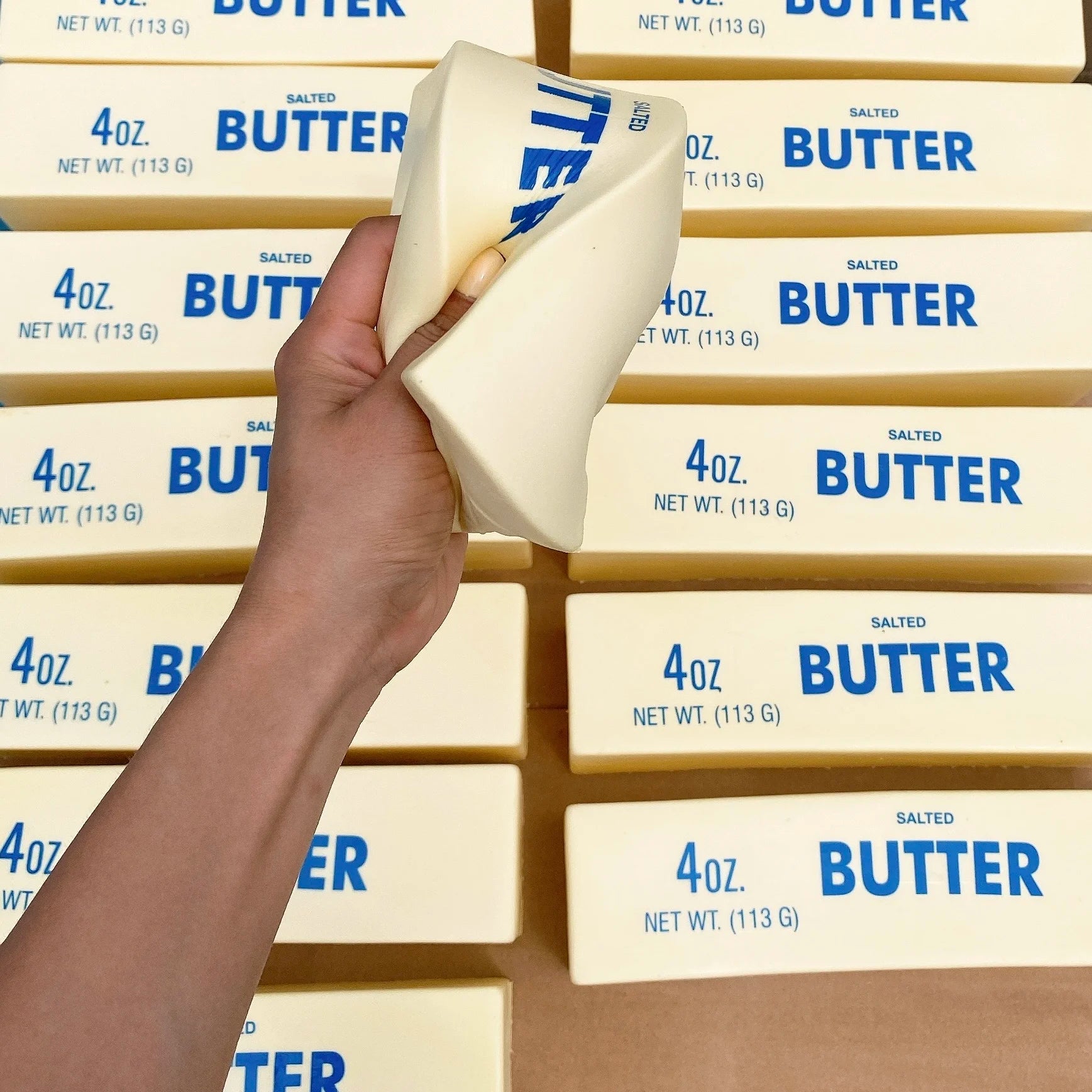 AmiGloz Big Butter Stick Slow Rising Squishy